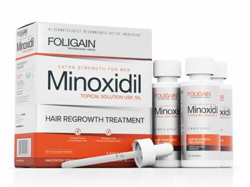 FOLIGAIN Minoxidil 5% Barba e Cabelo - 6 Meses