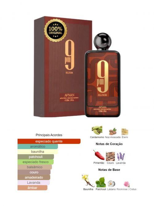 Comprar 9Pm Elixir Afnan 100ML Parfum Intense - R$359,99