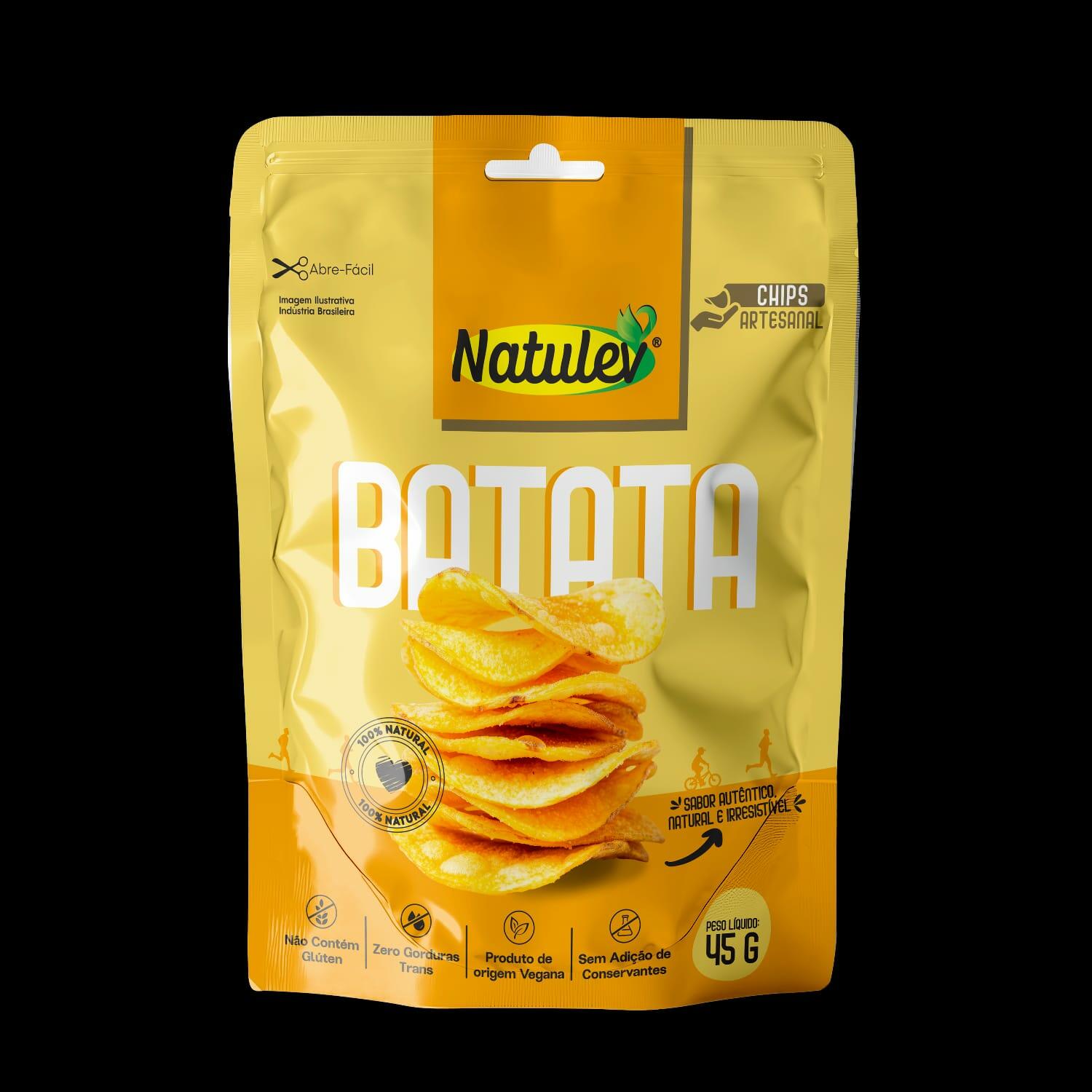 Comprar KIT 5 Snack Natural de Batata 45g cada - a partir de R$30,39