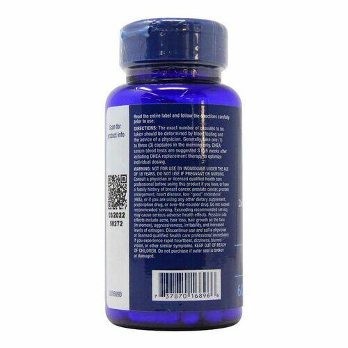 DHEA 100mg - Life Extension - 60 cápsulas - R$199