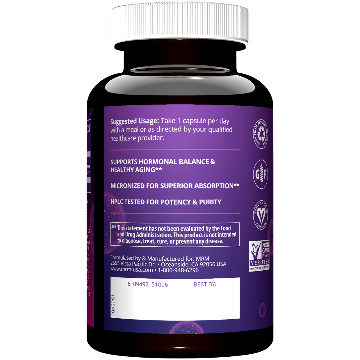 Pregnenolona 50 mg - MRM - total 60 tabletes