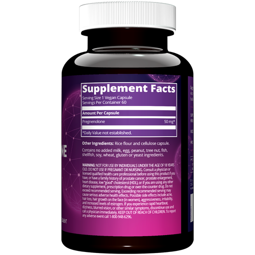 Pregnenolona 50 mg - MRM - total 60 tabletes