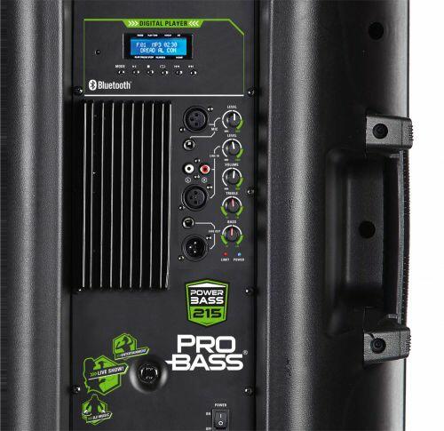 【迅速発送】audio pro BRAVO CX-02 　B7 ace-bass Comprar Caixa Ativa 2x 15 polegadas Pro Bass Power Bass 215