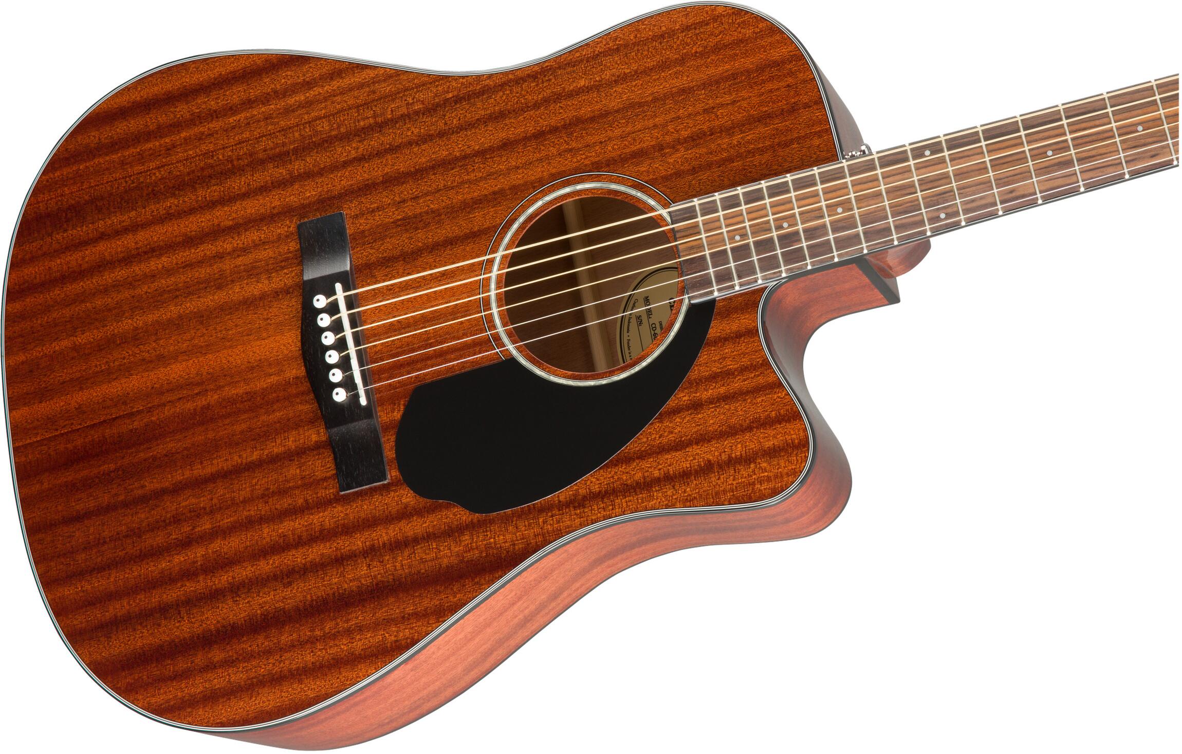 Comprar Violão Fender Eletroacústico Com Afinador Fishman CD 60SCE