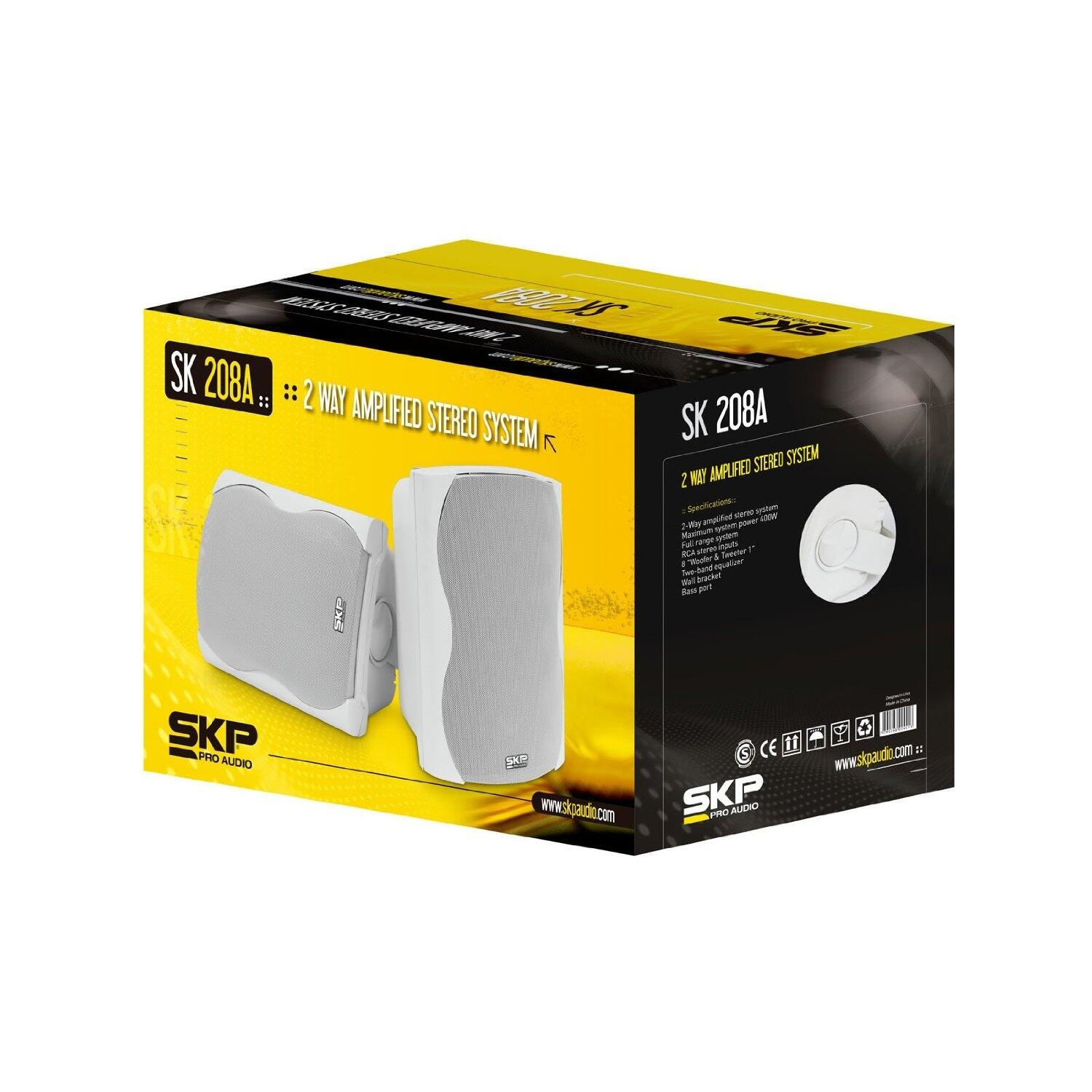 Comprar Caixa Som Ambiente 8 Polegadas 100W RMS SKP SK208A - 101dB