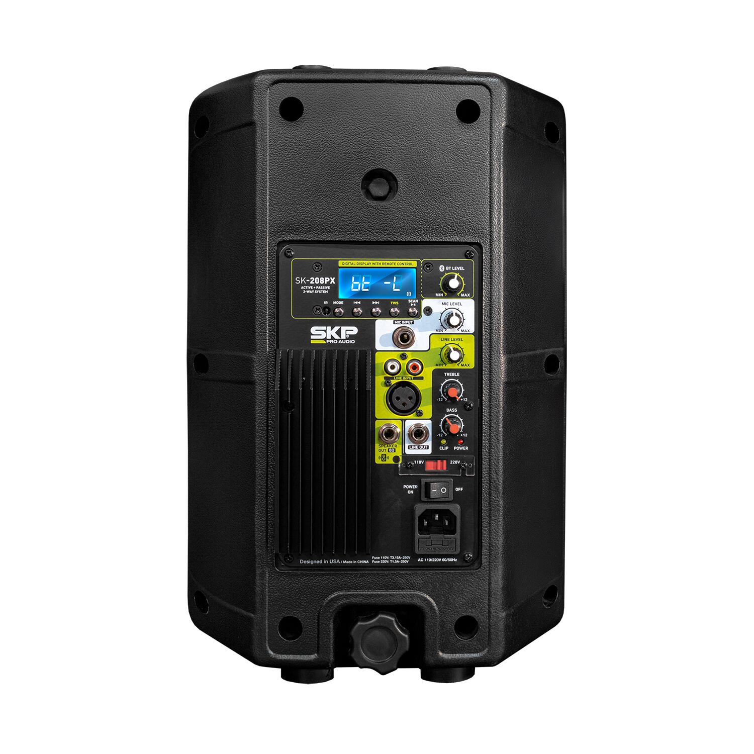 Comprar Sistema Profissional Caixa Ativa e Passiva SKP Pro SK 208 PX