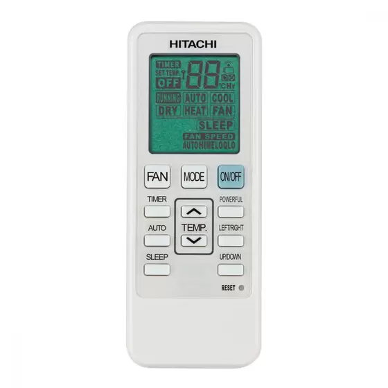 Ar Condicionado Split Cassete Inverter Hitachi 24000 BTUs Quente e