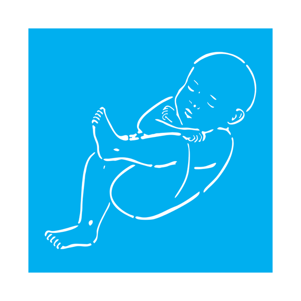 Molde Para Pintura Gestacional | Calica Mundo do Parto - R$38,00