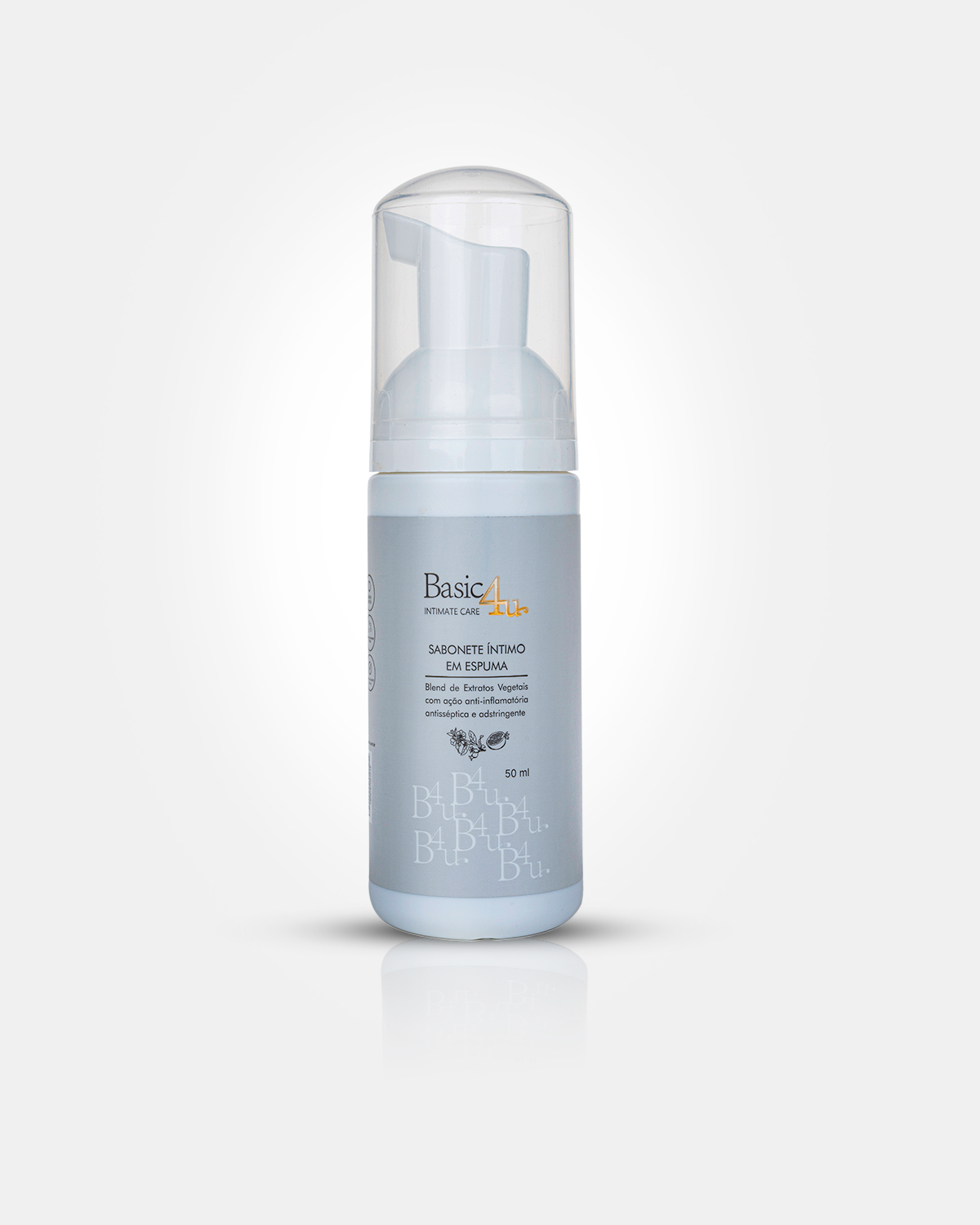 Comprar Mini Sabonete Íntimo em Espuma Basic4u 50ml