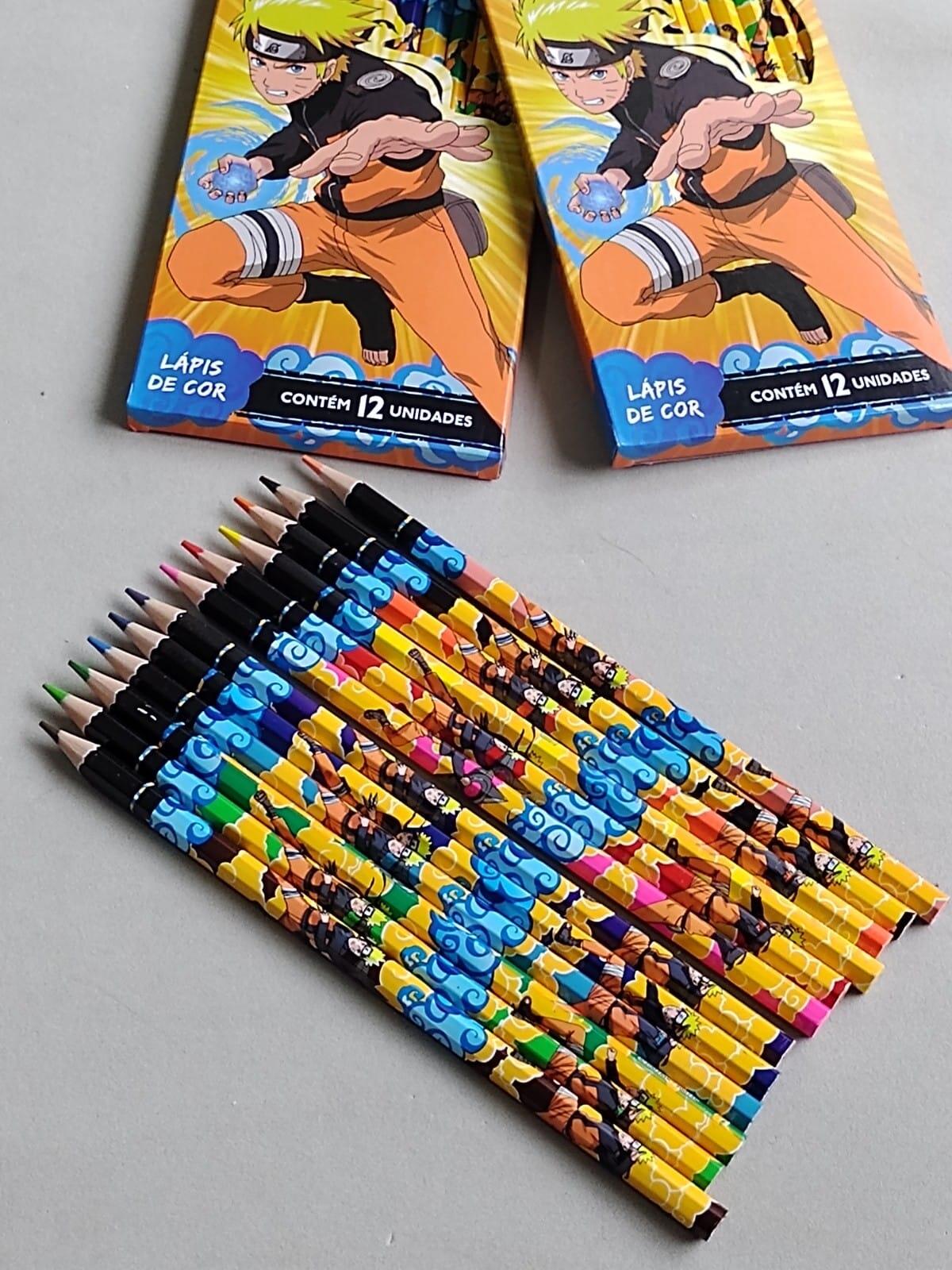 Lápis De Cor Multicolor Caixa Com 12 Cores