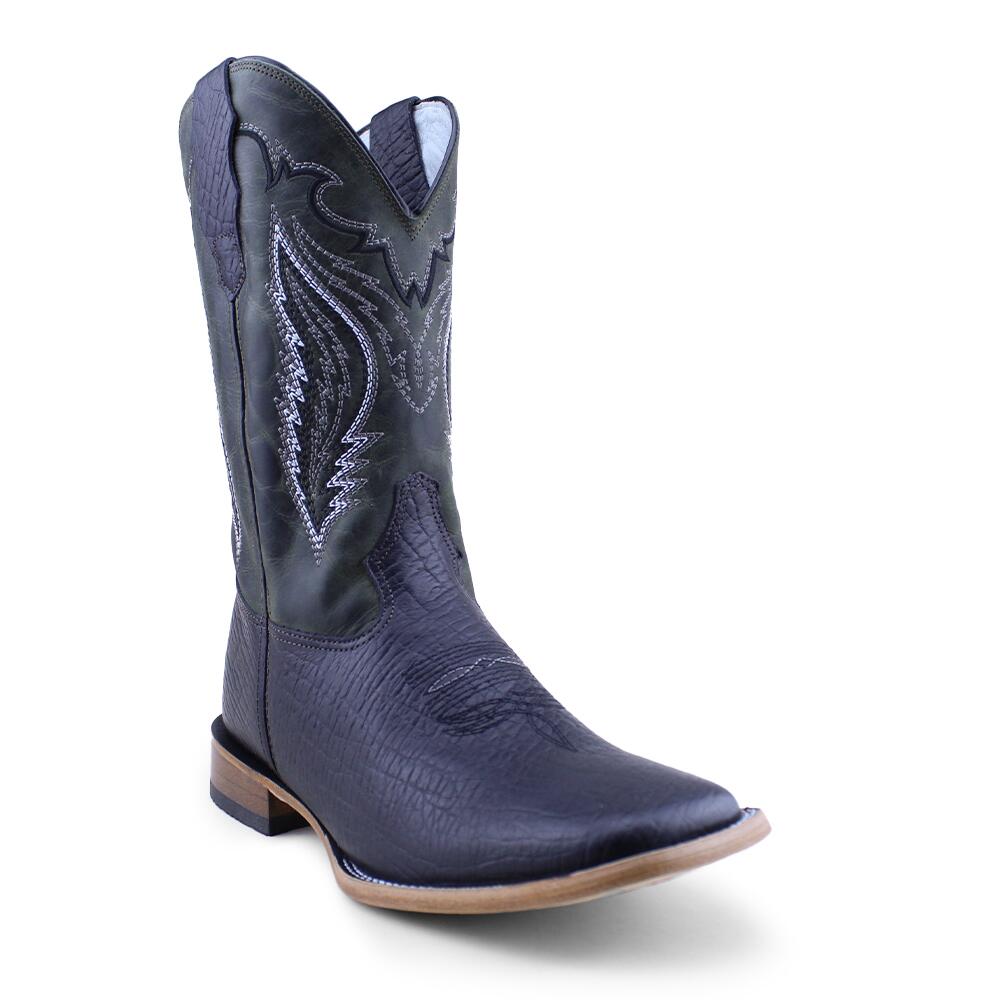 Comprar Bota Mr. West B-58 - 885 Cabeça Preta Cano Fóssil Verde SL