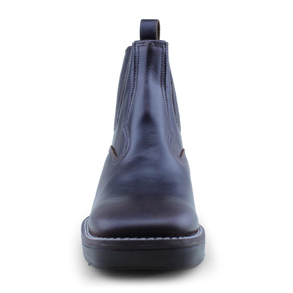 Comprar Botina Mr. West Fóssil Amêndoa - Solado Jump Bolha