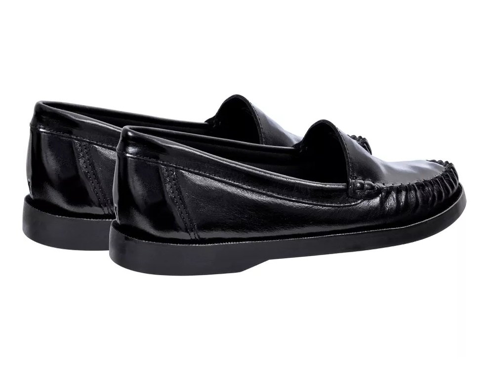 Comprar Sapato Mocassim Militar Feminino Couro Padrão Colégio