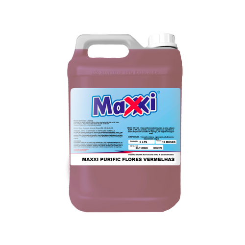 Maxxi Purific Flores Vermelhas 5 Litros