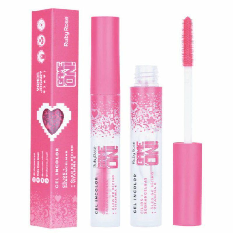 Comprar GEL INCOLOR CÍLIOS E SOBRANCELHAS GAME ON RUBY ROSE - HB