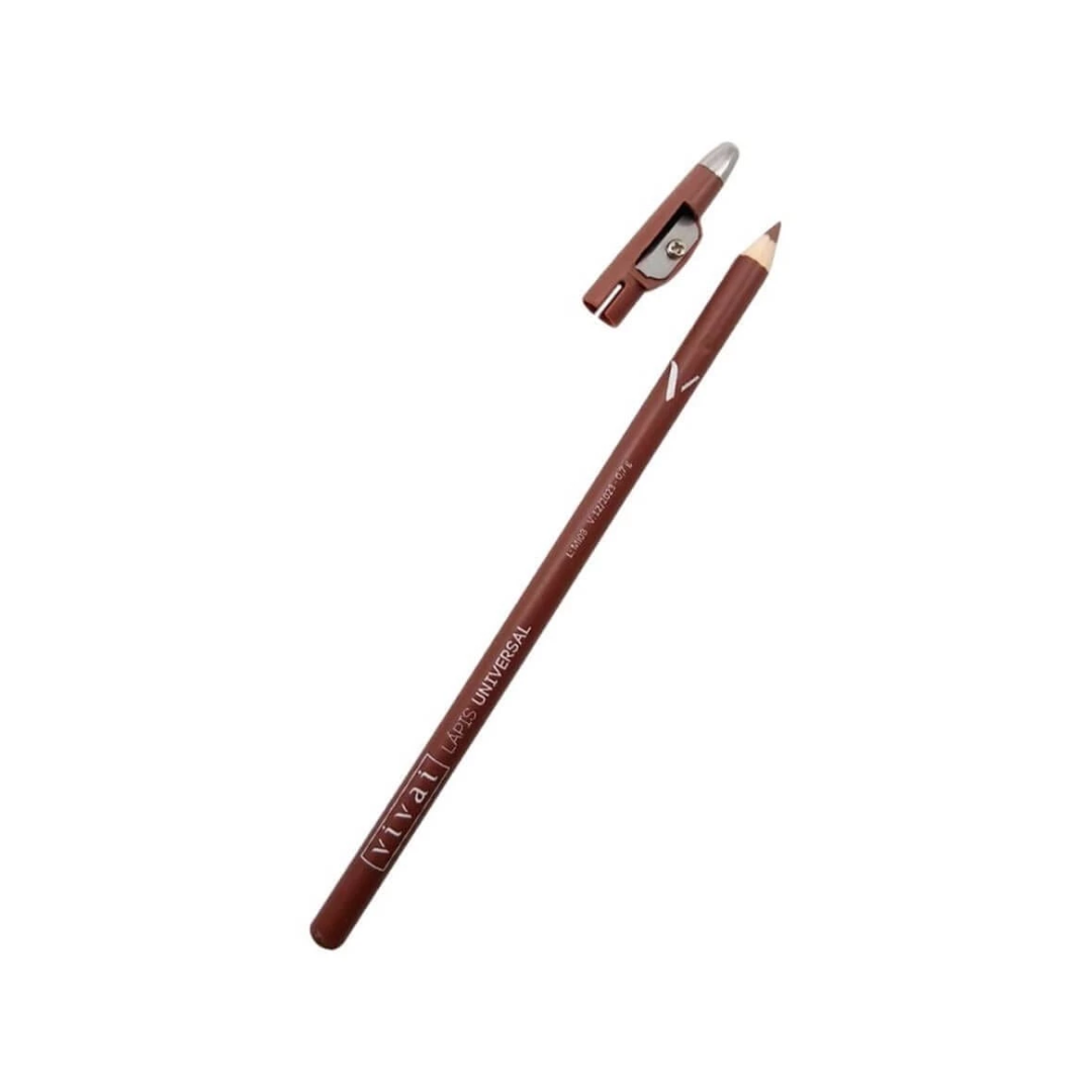 Lápis Universal  Sobrancelhas ou Olhos Marrom - Vivai