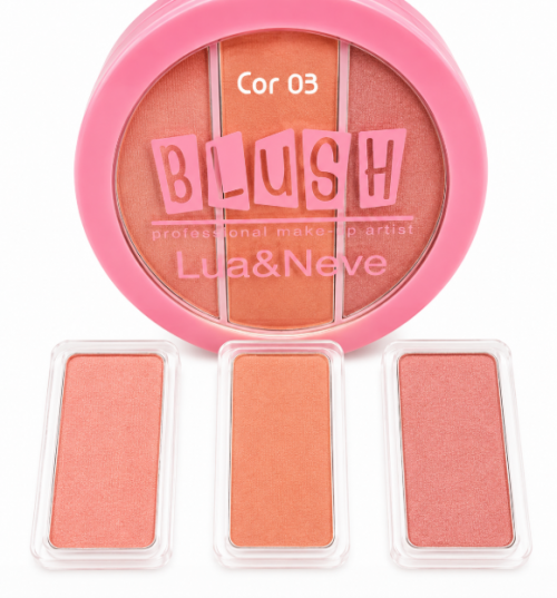 Comprar BOX - TRIO BLUSH LUA E NEVE - LN06005 MAKE UP ARTIST C/24 PÇS ...