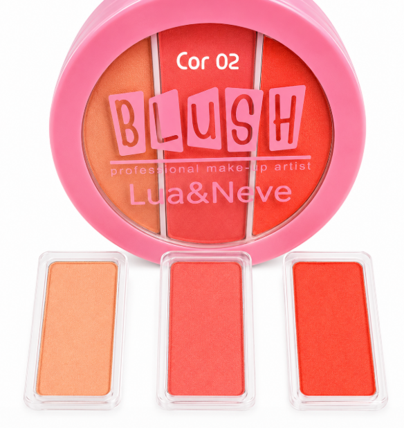 Comprar BOX - TRIO BLUSH LUA E NEVE - LN06005 MAKE UP ARTIST C/24 PÇS ...