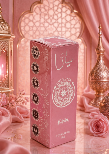 Comprar PERFUME DE BOLSA HABIBI ARABE - HP001/A - CELESTIA - R$10,99