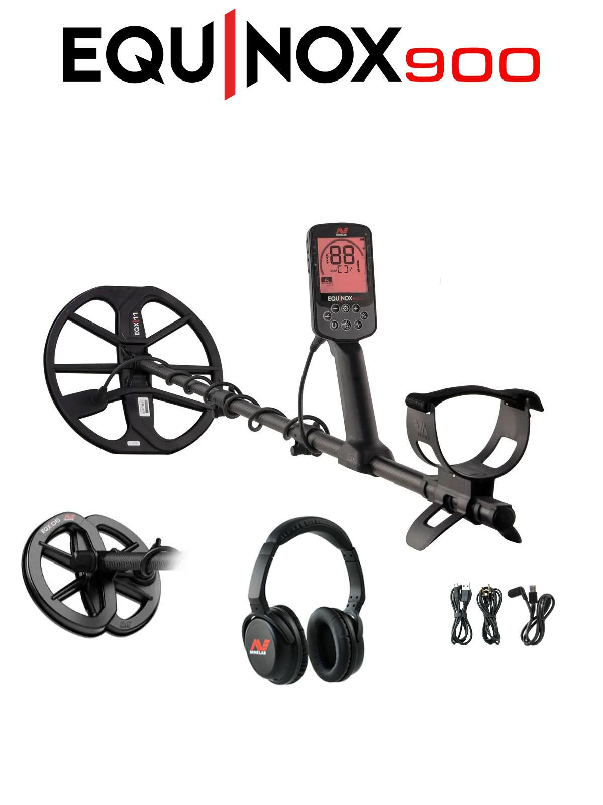 Detectores de Metais Equinox 900 Minelab | Astrotek Detectores