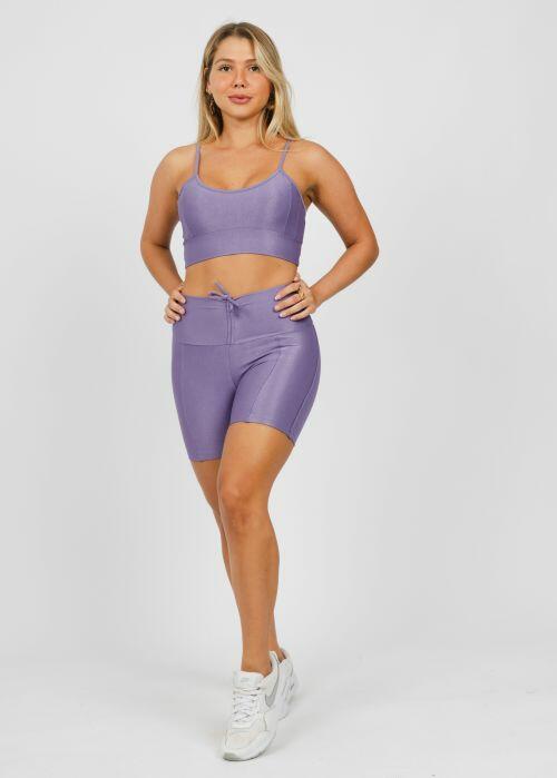 Comprar Conjunto Short Empina + Top Bia Compressão Melissa - R$65,00