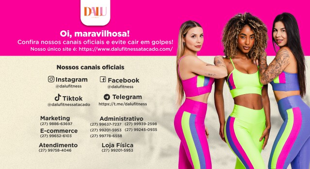 Comprar Conjunto Legging Empina Cirrê Dots Rosa Barbie - Dalu Fitness