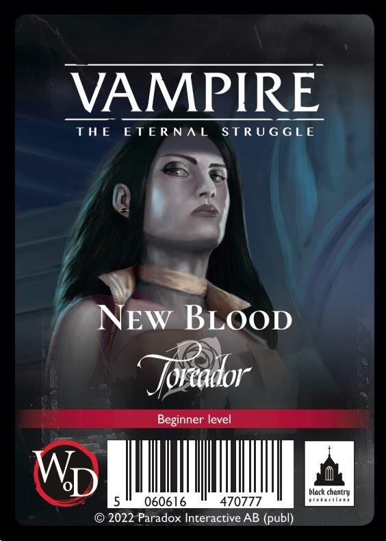 Comprar VTES VAMPIRE ETERNAL ESTRUGGLE Sangue Novo - Toreador