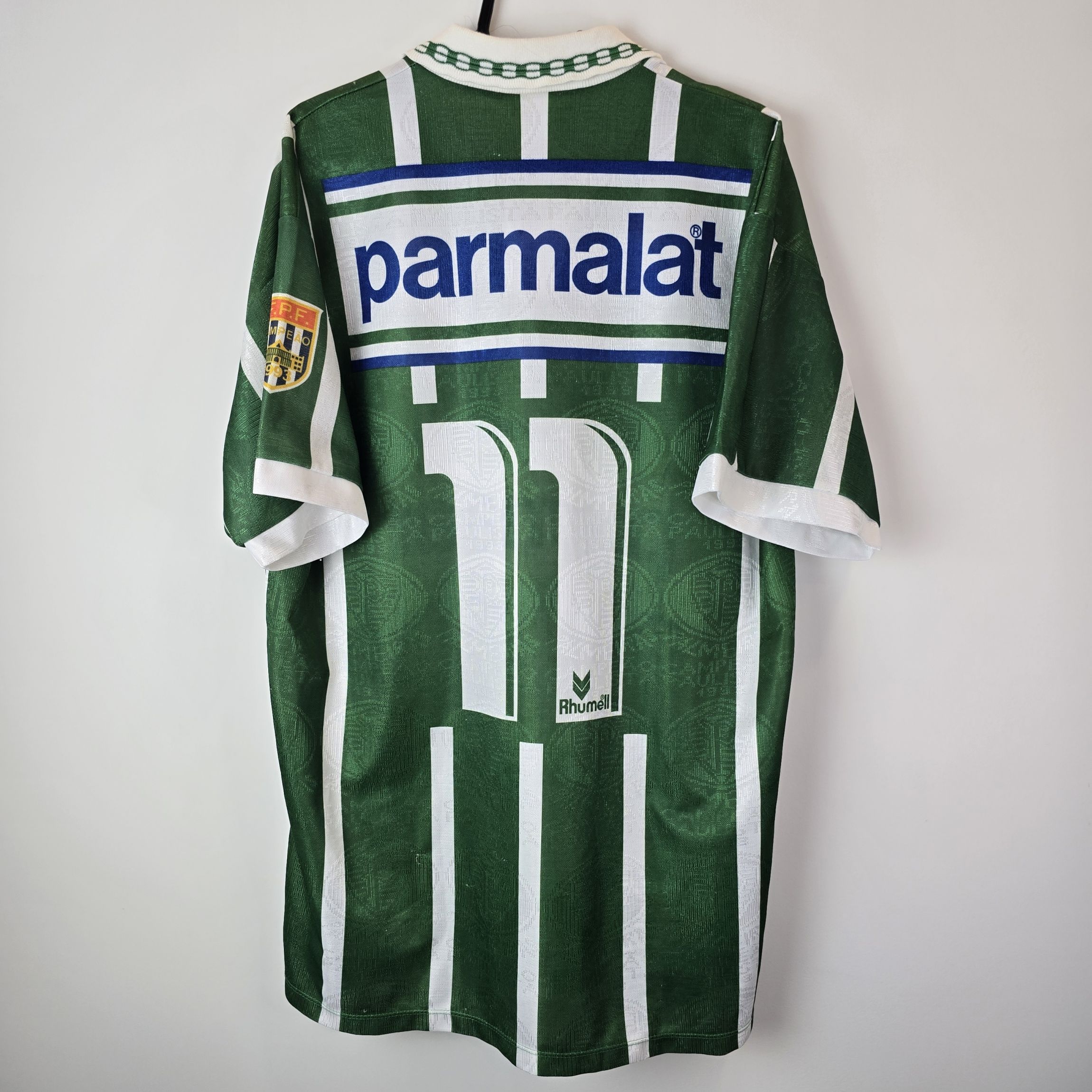 Comprar Camisa ORIGINAL Palmeiras Rhumell Parmalat 1993/1994 Verde