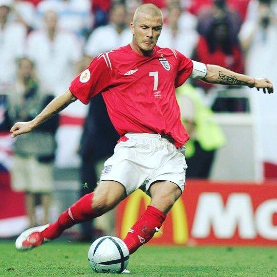 Comprar Camisa Seleção Inglaterra Umbro Euro 2004 Vermelha #7
