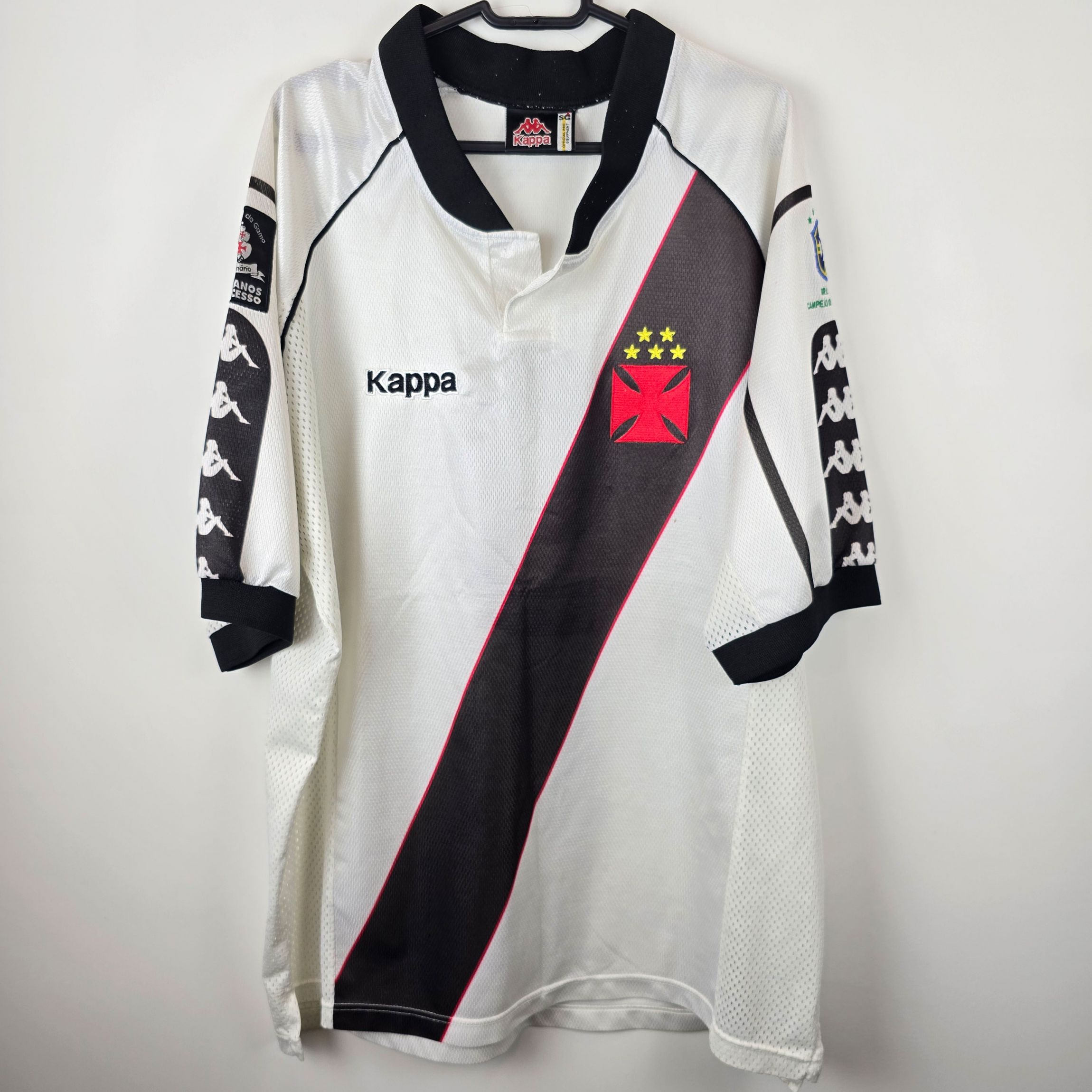 Comprar Camisa Vasco da Gama Kappa Centenário 1998 Branca #9