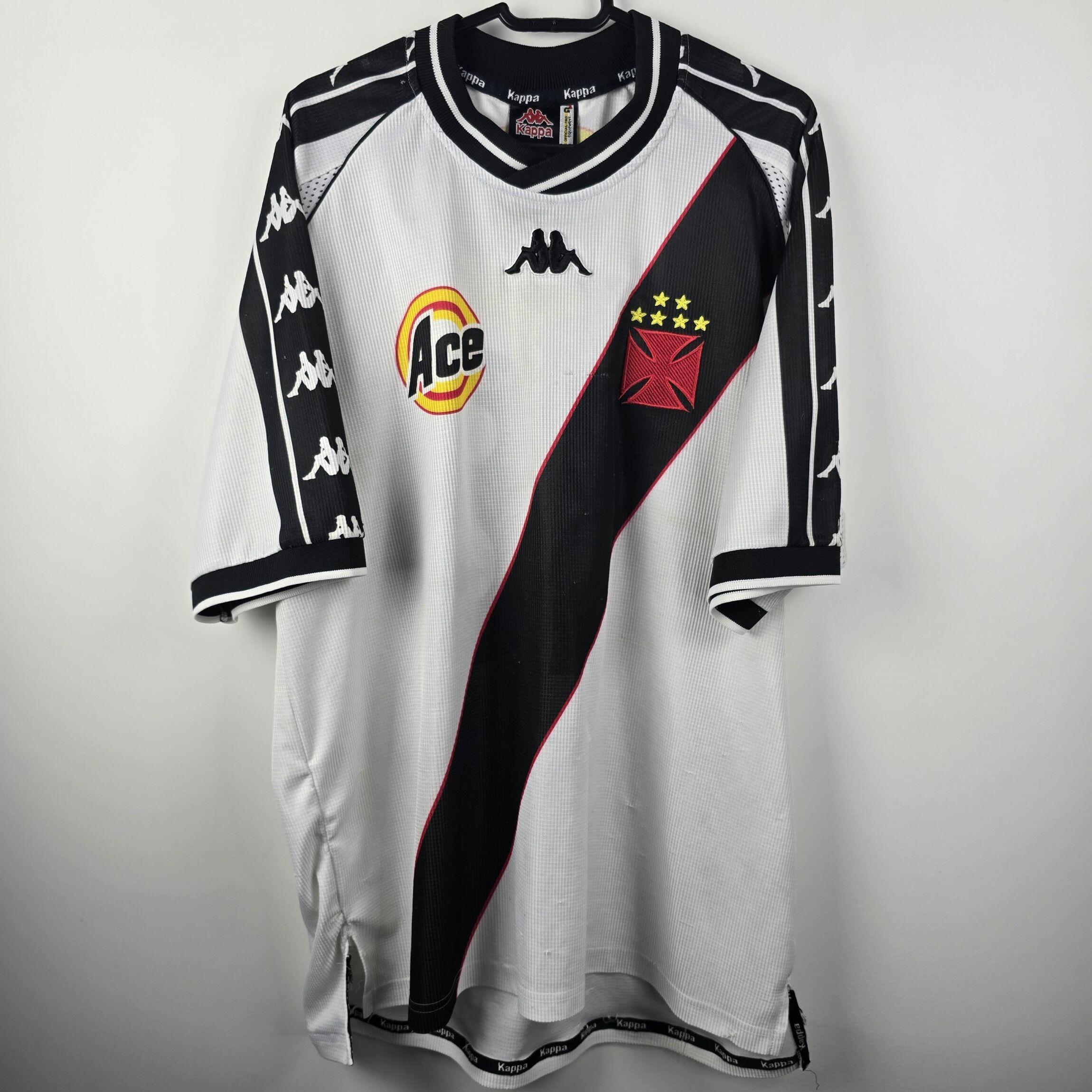 Comprar Camisa Vasco da Gama Kappa ACE 1999/2000 Branca #18 de