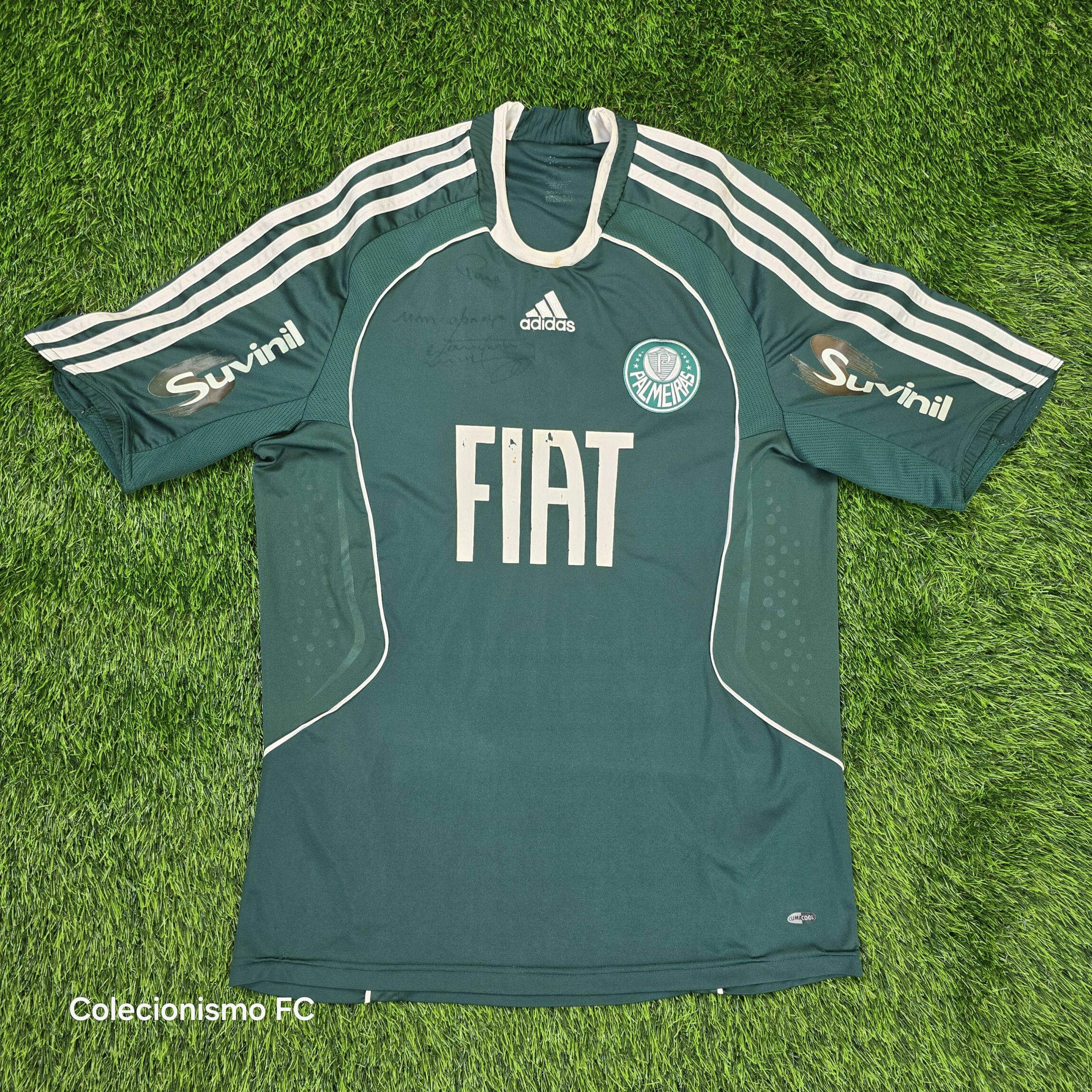 Comprar Camisa Palmeiras Adidas Fiat Suvinil 2008 Verde #19