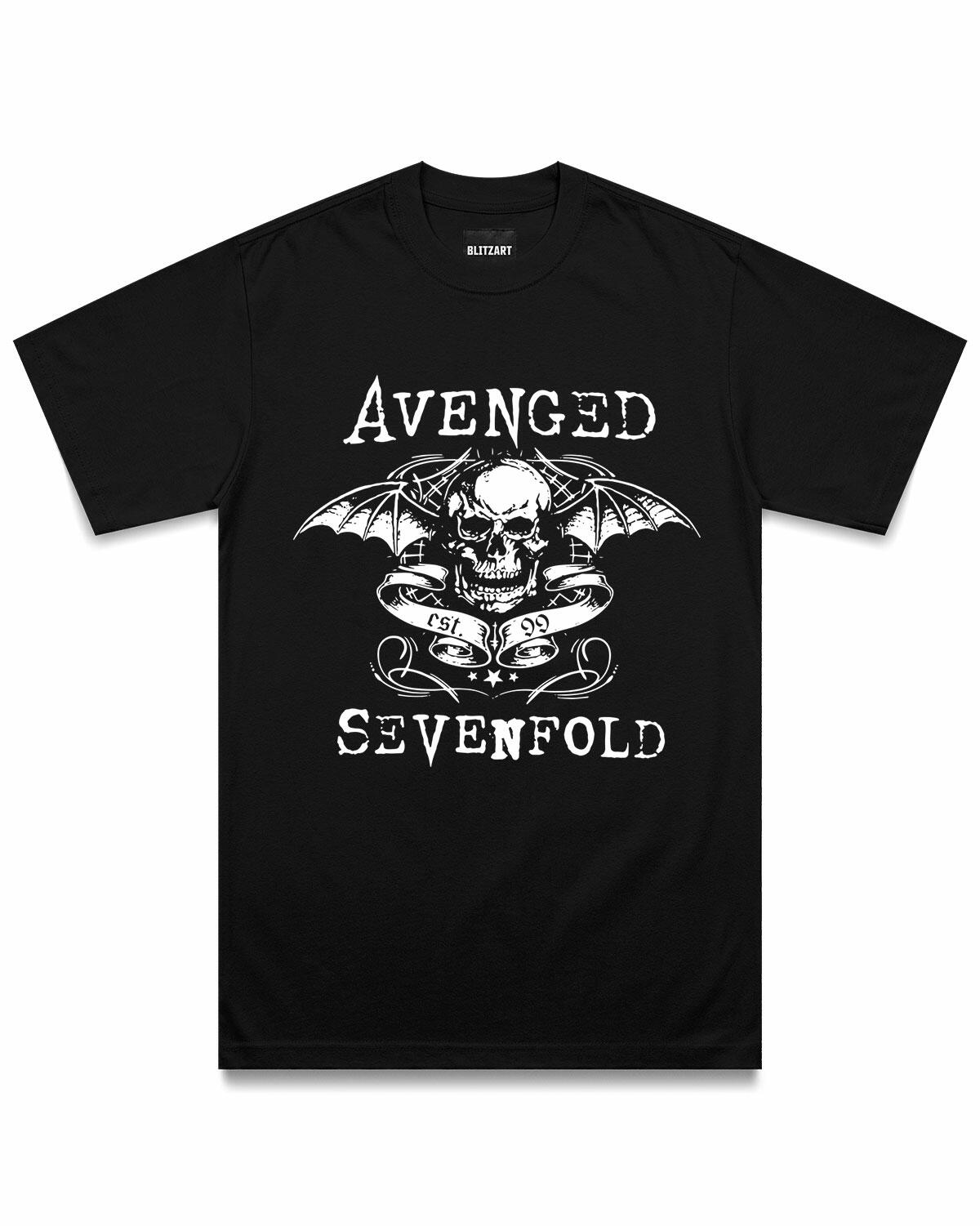 Comprar Camiseta Avenged Sevenfold - Preta - R$89,90