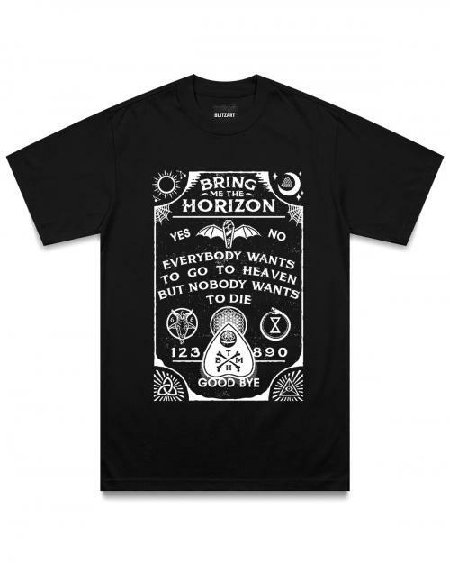 Comprar Camiseta Bring Me the Horizon Ouija - Preta - R$89,90