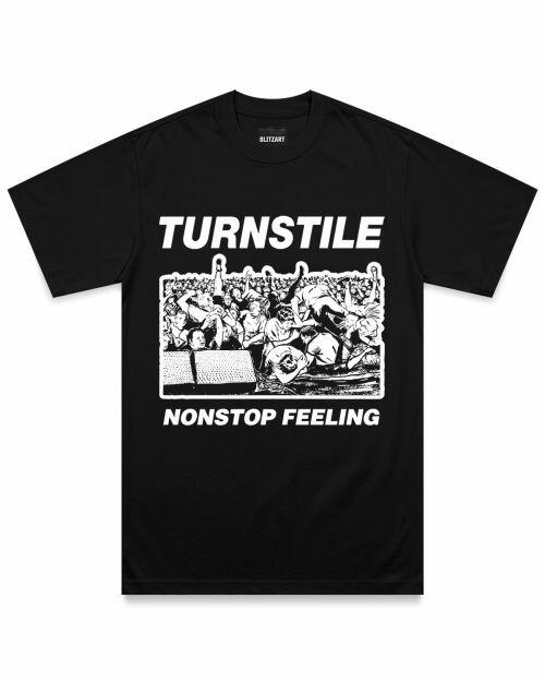 TURNSTILE バンドTシャツ ブラック Lサイズ Comprar Camiseta Turnstile - Preta - R$89,90
