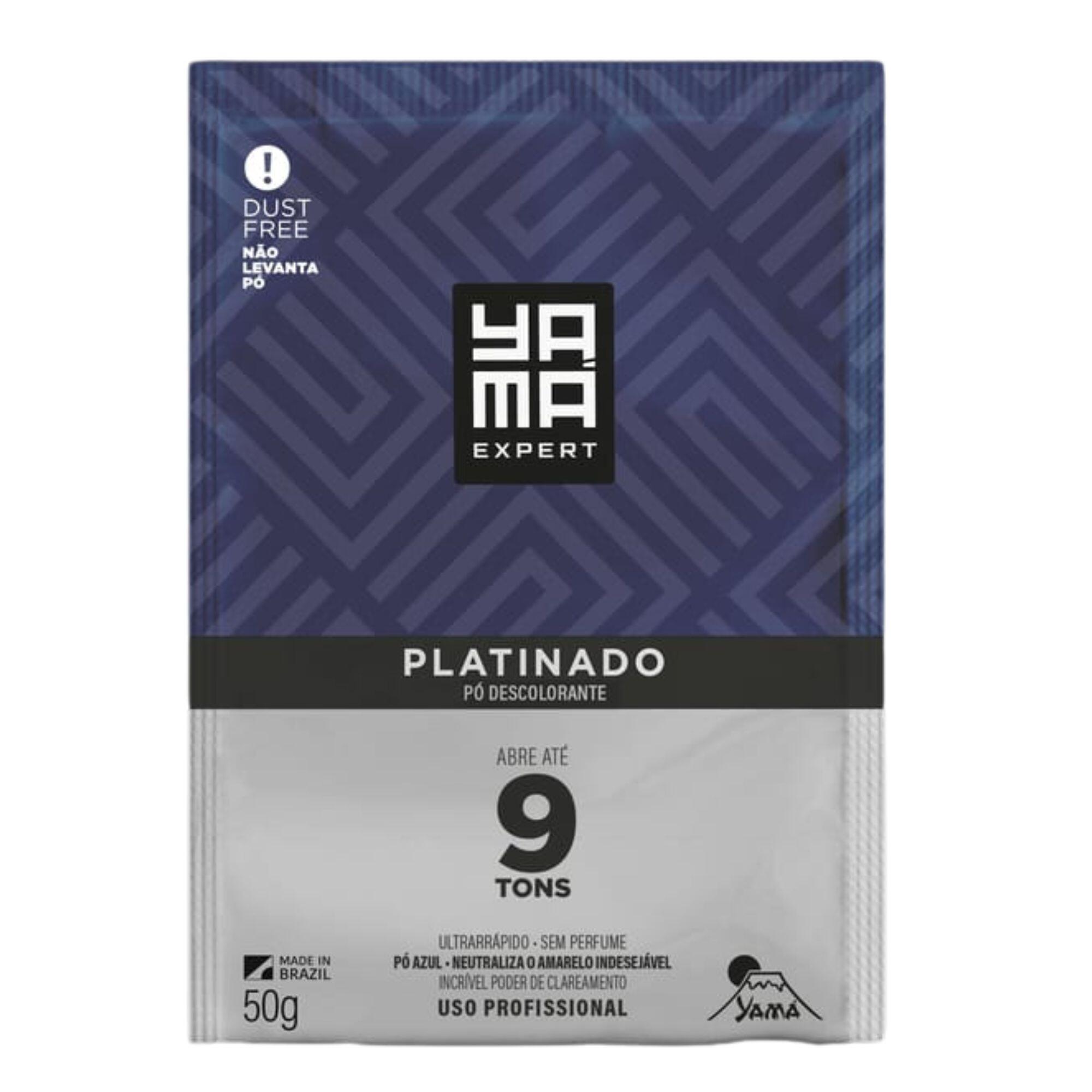 Descolorante Platinado Yama 50g 9 Tons Em Promoção - a partir de R$15,80