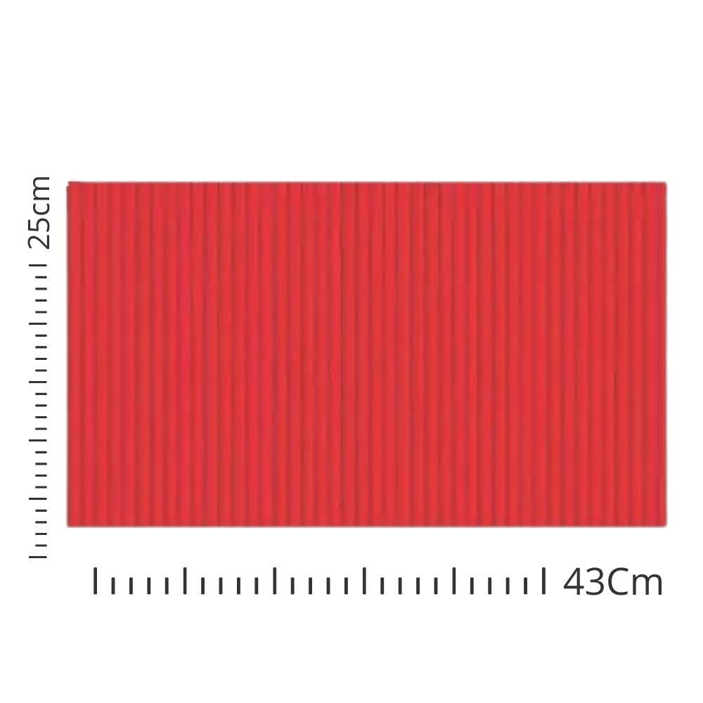 Tapete Antiderrapante Para Bar - 30,5x61 Cm - Preto - 2 Peças