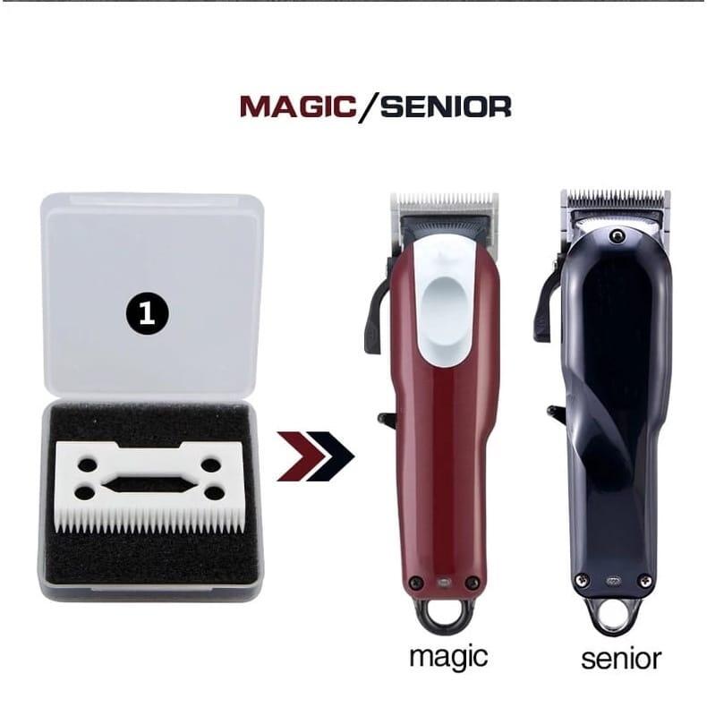 しつけ用品 WAHL FIGURA Kit 5 Lamina Cerâmica Máquina Wahl Magic Clip Em Promoção - a