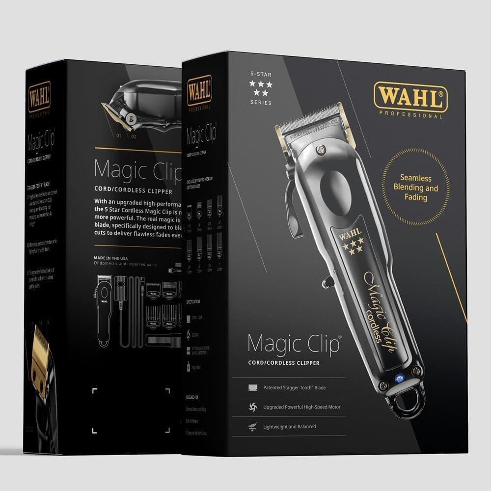 WAHL Magic Clip コードレス メタルエディション 完全紹介！WAHL マジッククリップ “Metal Edition”の基本概要 部品から