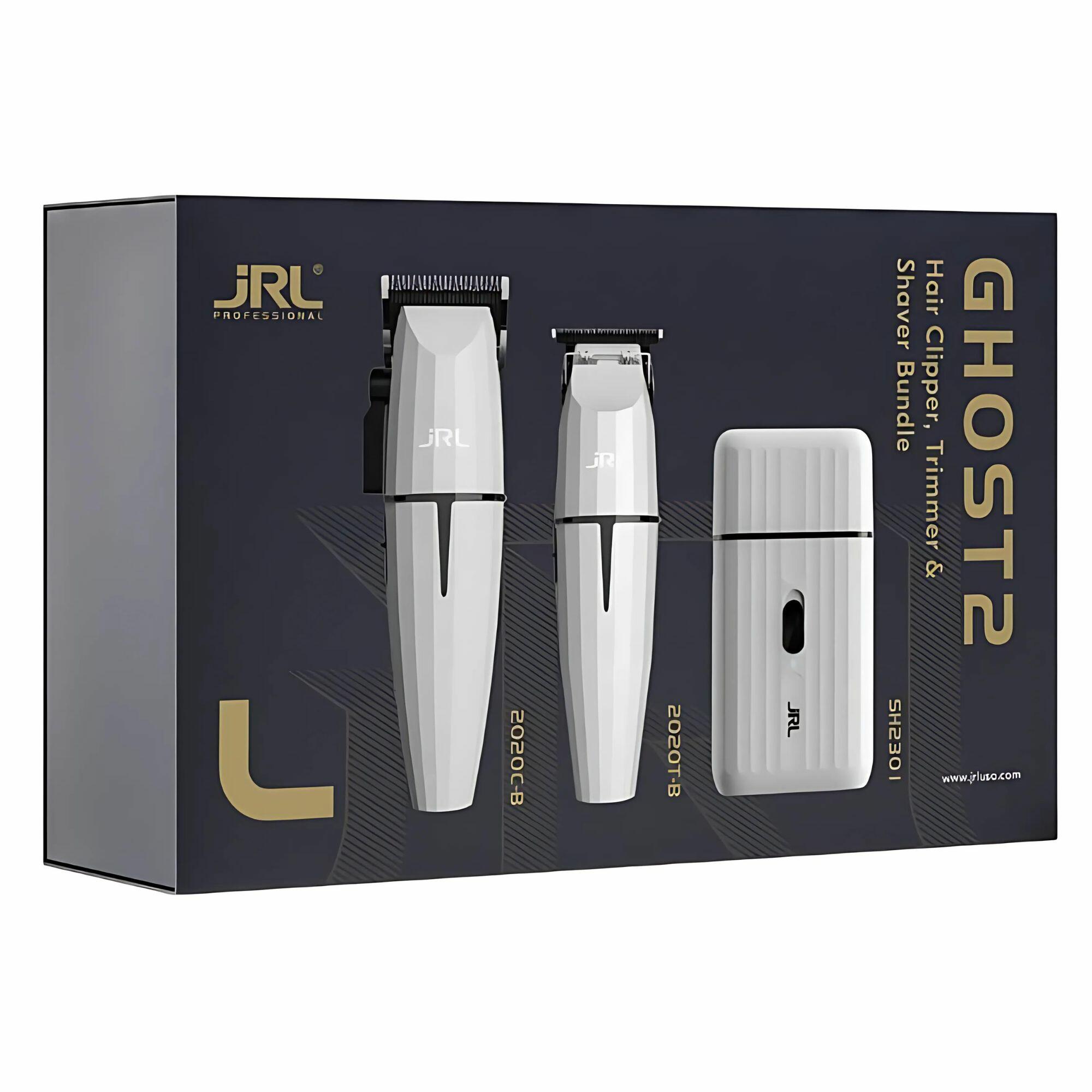 Kit Máquinas JRL Onyx Brancas Ghost 2 Bivolt Em Promoção