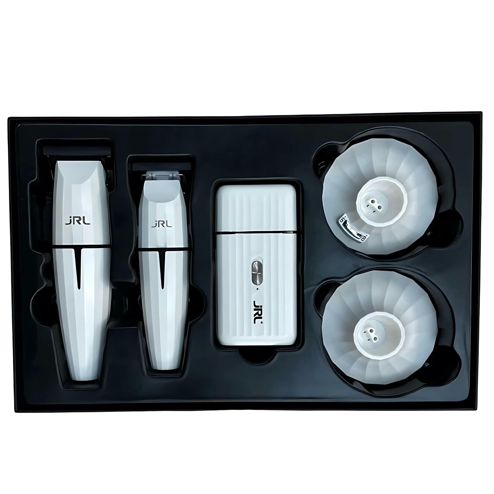 Kit Máquinas JRL Onyx Brancas Ghost 2 Bivolt Em Promoção - a