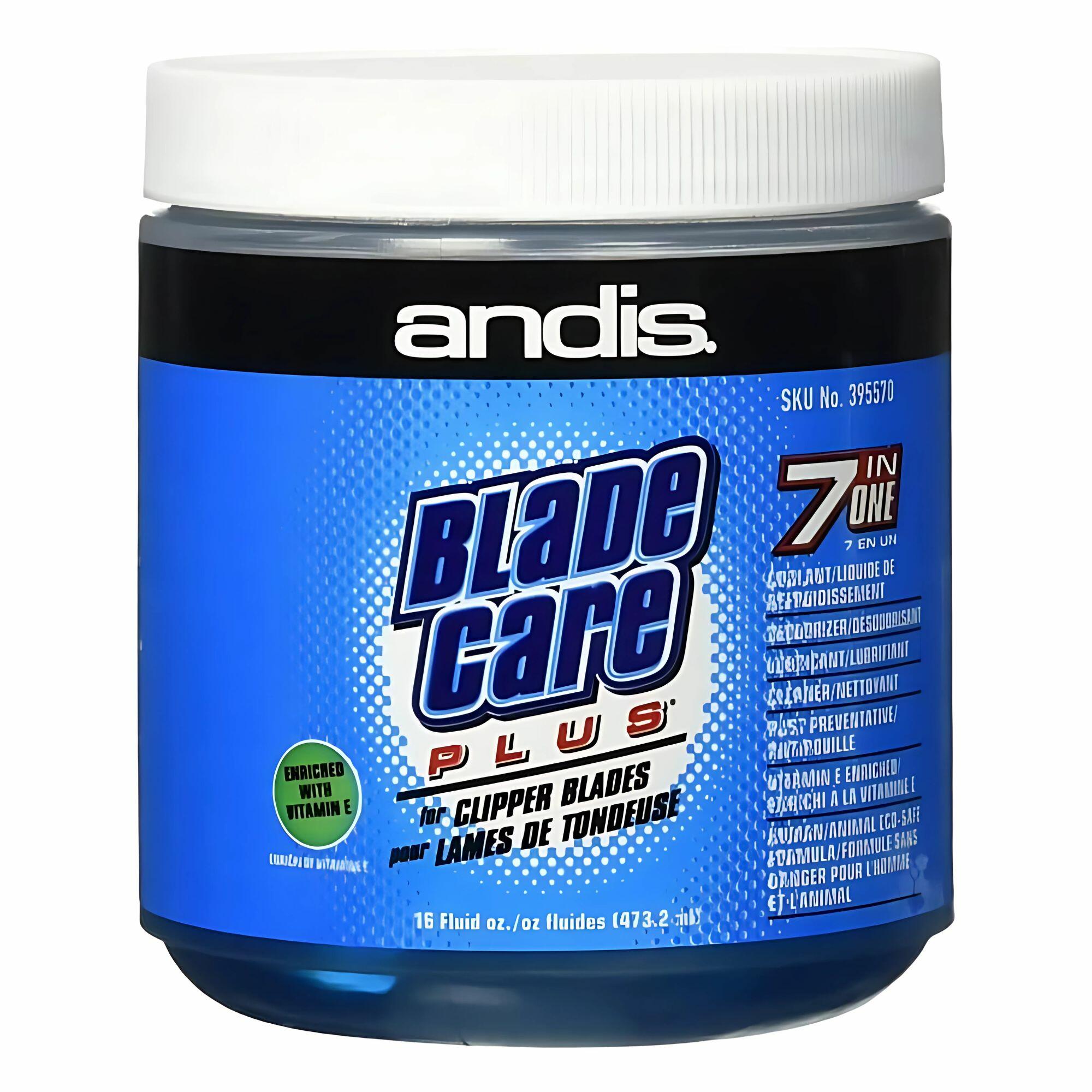 Lubrificante Desinfetante Andis Blade Care Plus 500 ml Em Promoção