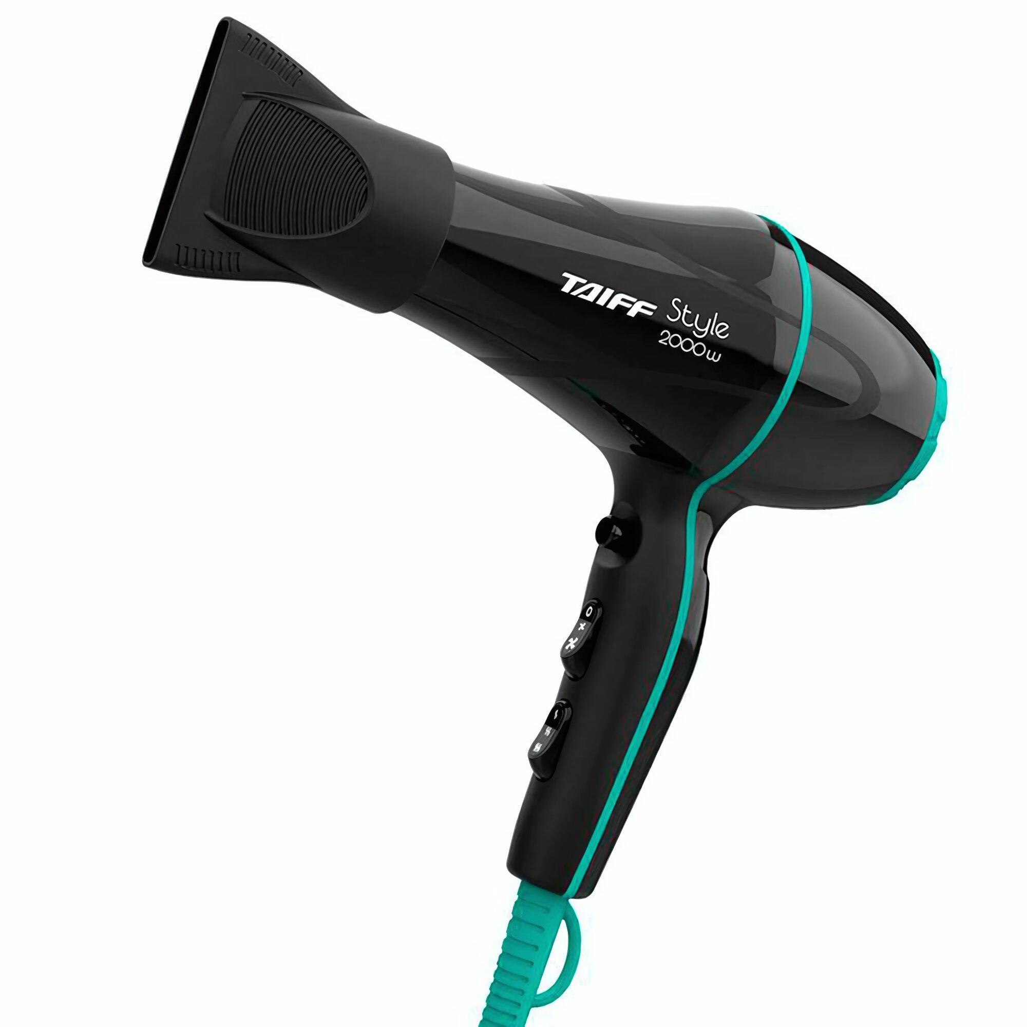 Secador de Cabelos Taiff Style 2000w 220V Preto Em Promoção