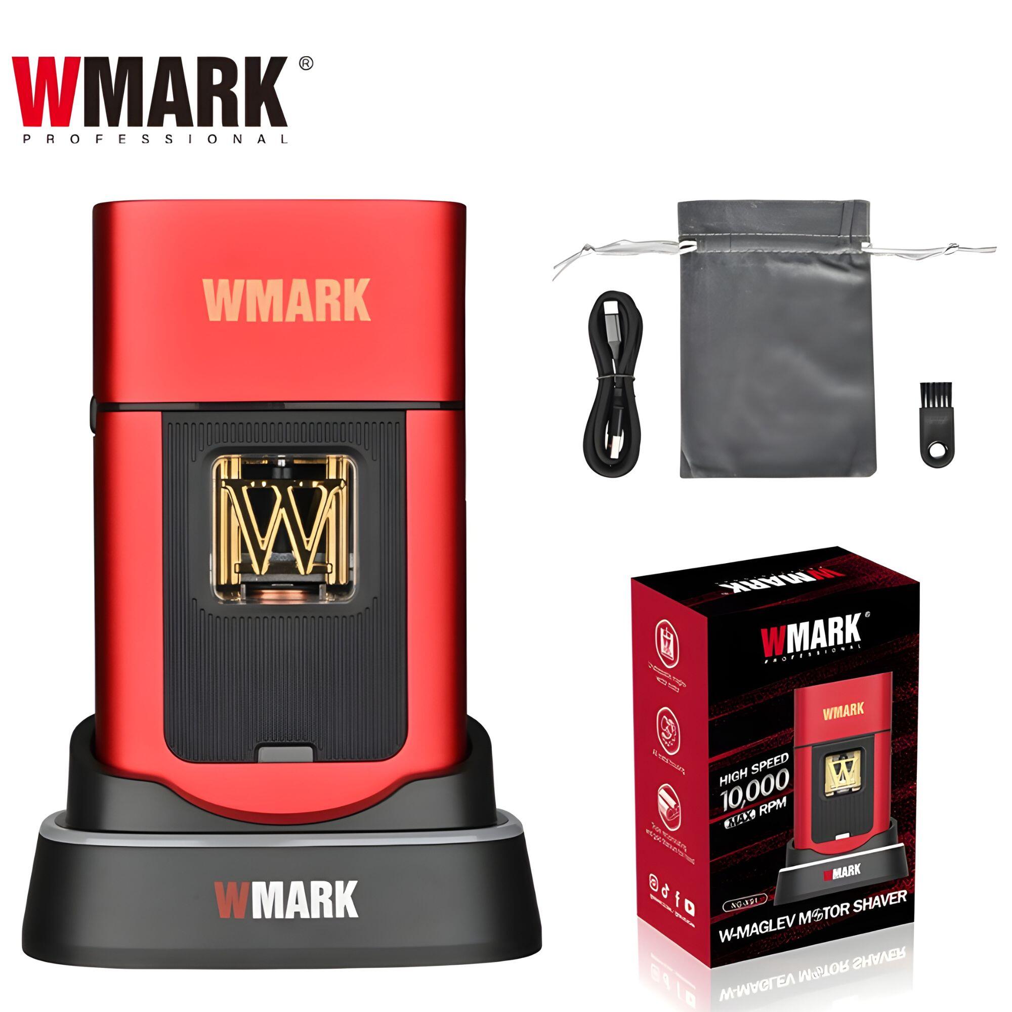 WMARK シェーバー 10000RPM 高速充電式ブラック・レッド 1台 Máquina Shaver Wmark NG XS1 Vermelha 10.000 RPM Em Promoção - a