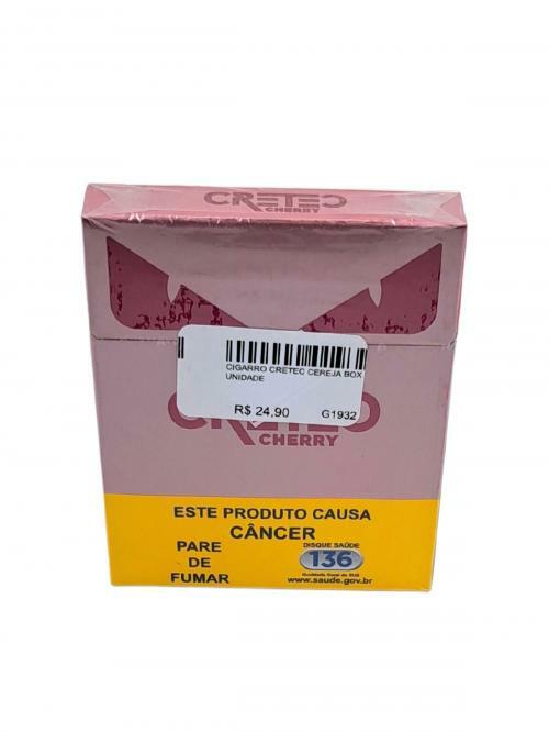 Comprar CIGARRO CRETEC CEREJA BOX - UNIDADE