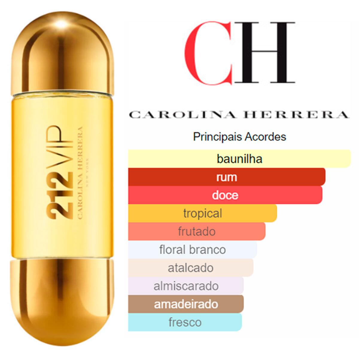 Comprar Perfume Feminino Carolina Herrera 212 Vip Eau de Parfum