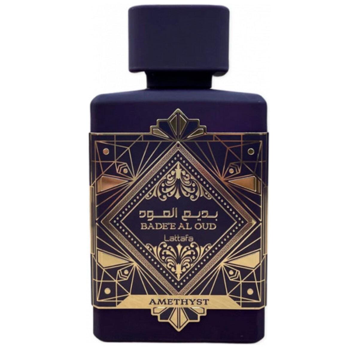 香水(ユニセックス) LATTAFA BADEE AL OUD AMETHYST EDP 100ml Perfume Árabe Unissex Badee Al Oud Amethyst de Lattafa EDP 100ml