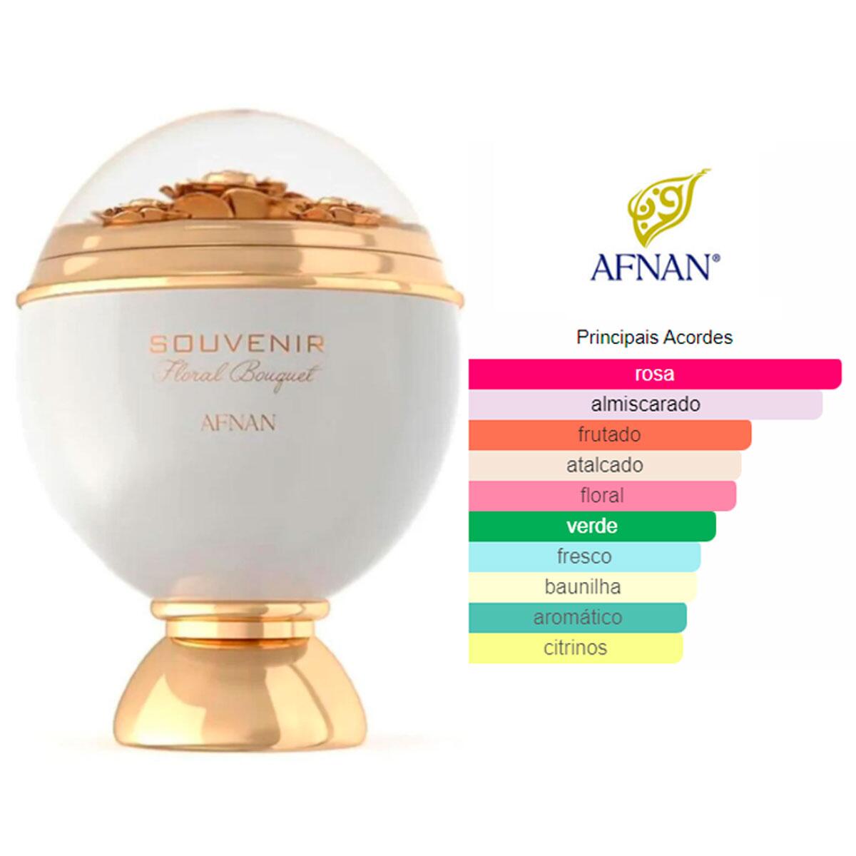 Comprar Perfume Feminino Souvenir Floral Bouquet de Afnan Eau De Parfum  100ml - Boutique Dos Perfumes