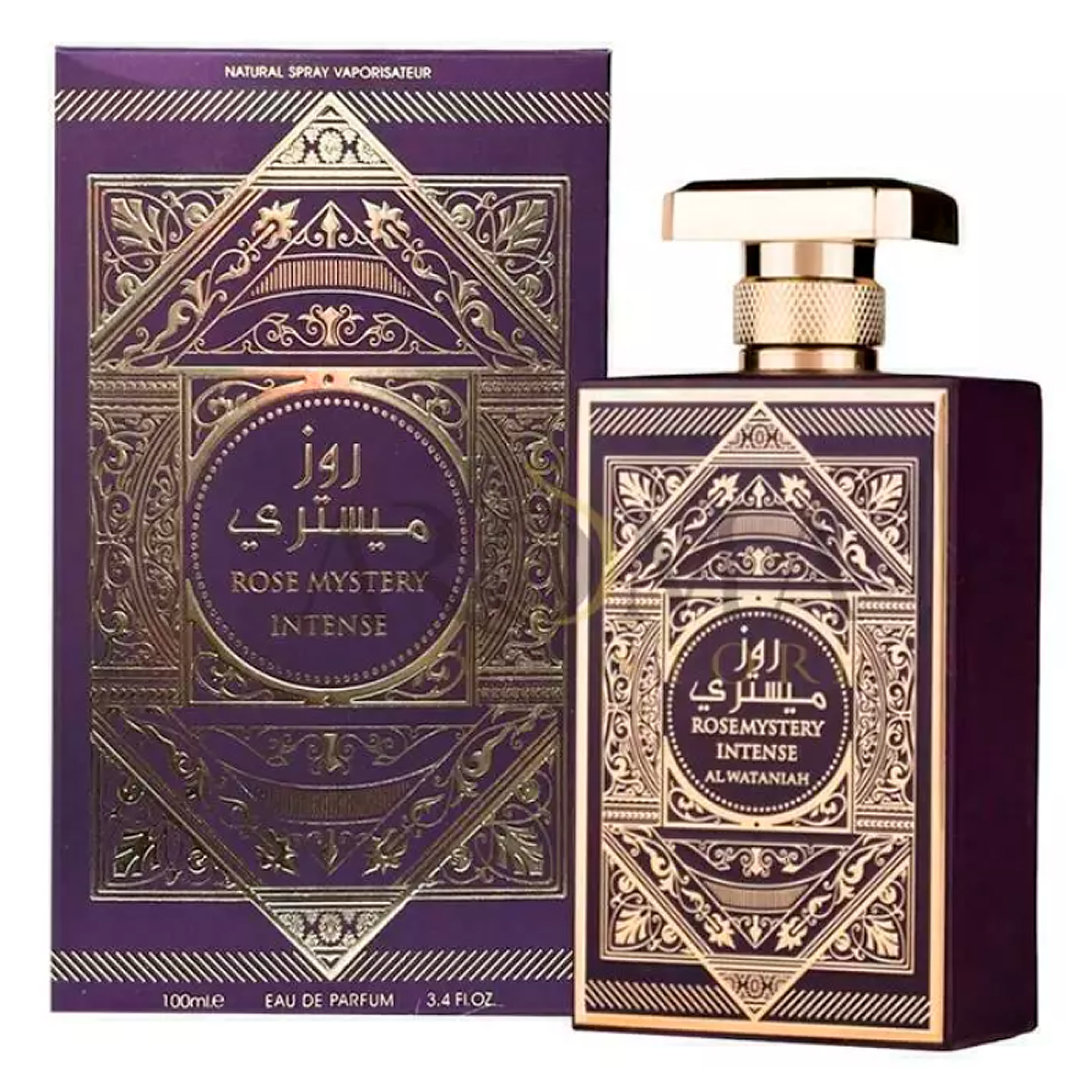 Perfume Rose Mystery Intense Al Wataniah Masculino 100ml EDP