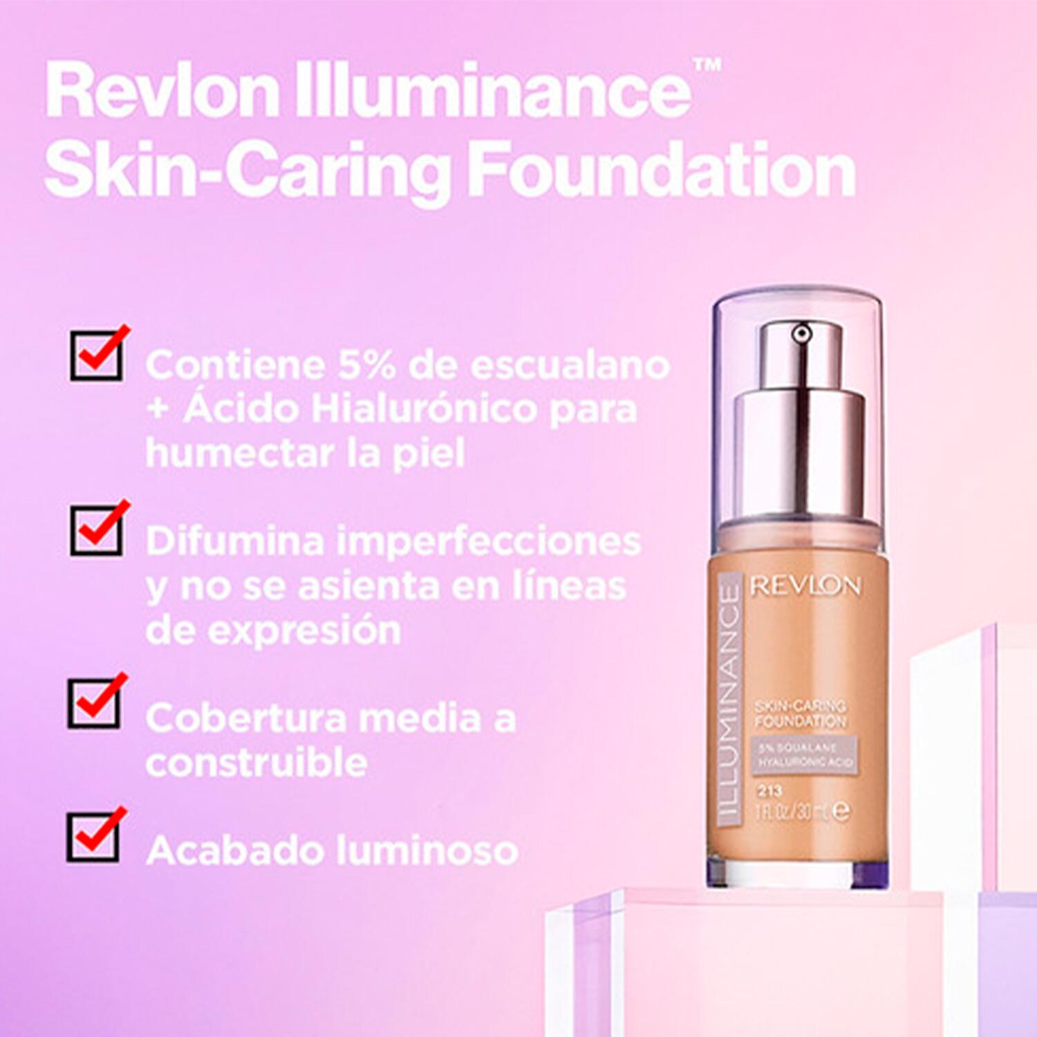 Comprar Base Revlon Illuminance Skin Caring Foundation Cool Beige